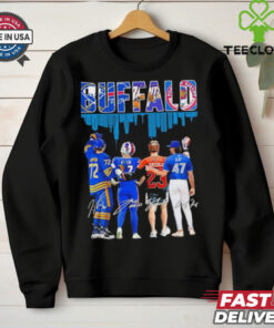 Buffalo Sports Teams Thompson Allen Steve Priolo, Kay Signatures Shirt