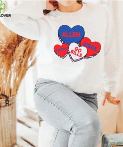 Buffalo Valentine hearts Go Bills hoodie, sweater, longsleeve, shirt v-neck, t-shirt