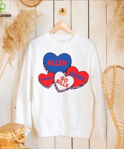 Buffalo Valentine hearts Go Bills hoodie, sweater, longsleeve, shirt v-neck, t-shirt