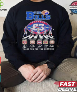 Buffalo bills the bills of super bowl rings thank you for 65 years shirt