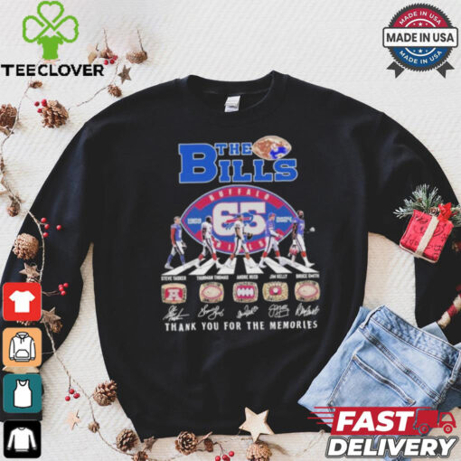 Buffalo bills the bills of super bowl rings thank you for 65 years shirt