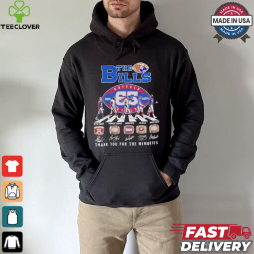 Buffalo bills the bills of super bowl rings thank you for 65 years shirt