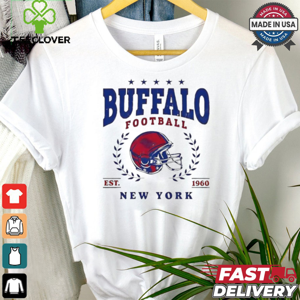 Buffalo football est 1960 New York school style shirt Buffalo football est 1960 New York school style shirt