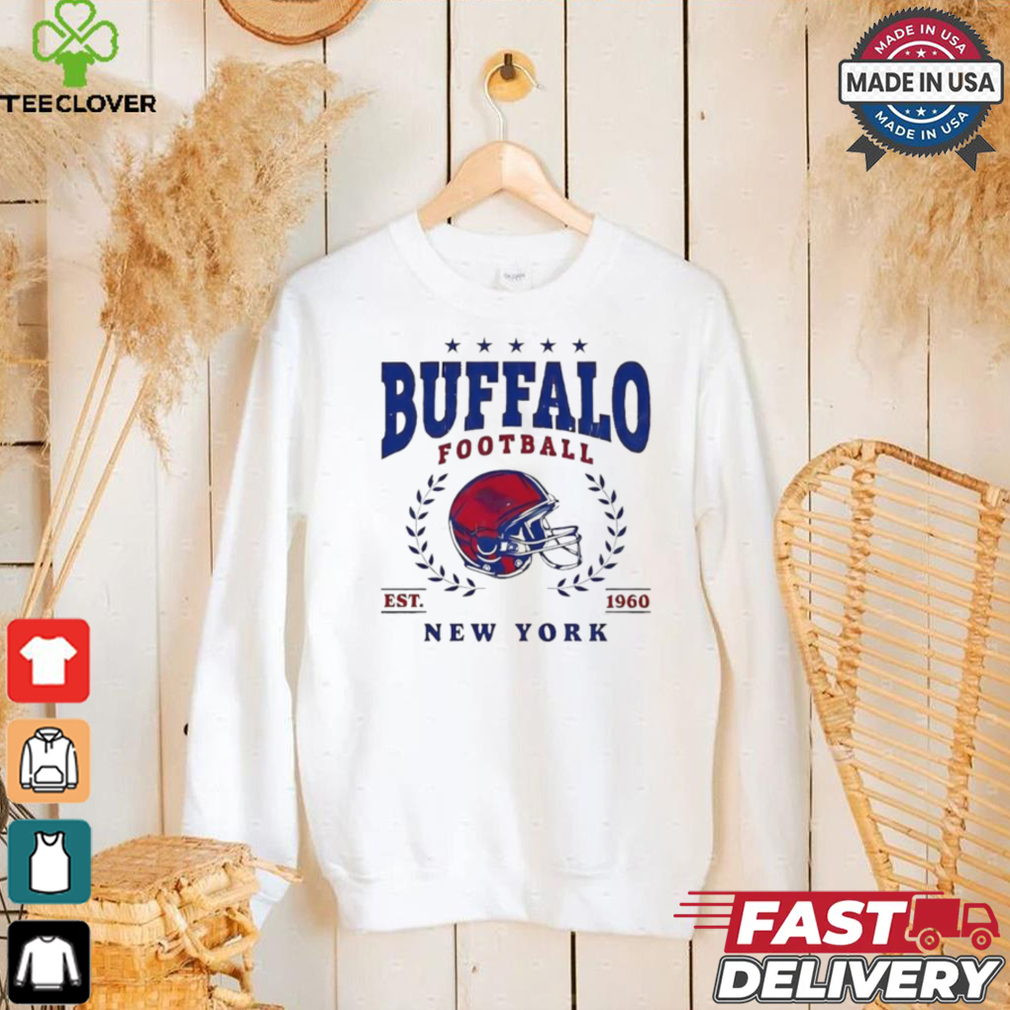 Buffalo football est 1960 New York school style shirt Buffalo football est 1960 New York school style shirt
