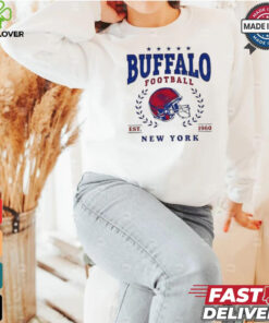 Buffalo football est 1960 New York school style shirt