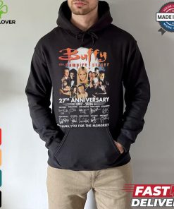 Buffy The Vampire Slayer 27th Anniversary Signature Thank You For The Memories T Shirt 2 Buffy The Vampire Slayer 27th Anniversary Signature Thank You For The Memories T Shirt