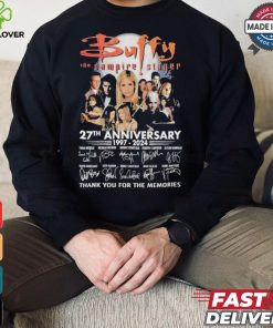 Buffy The Vampire Slayer 27th Anniversary Signature Thank You For The Memories T Shirt 3 Buffy The Vampire Slayer 27th Anniversary Signature Thank You For The Memories T Shirt