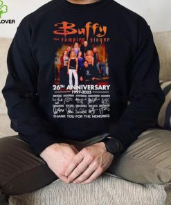 Buffy the Vampire Slayer 26th anniversary 1997 2023 thank you for the memories shirt