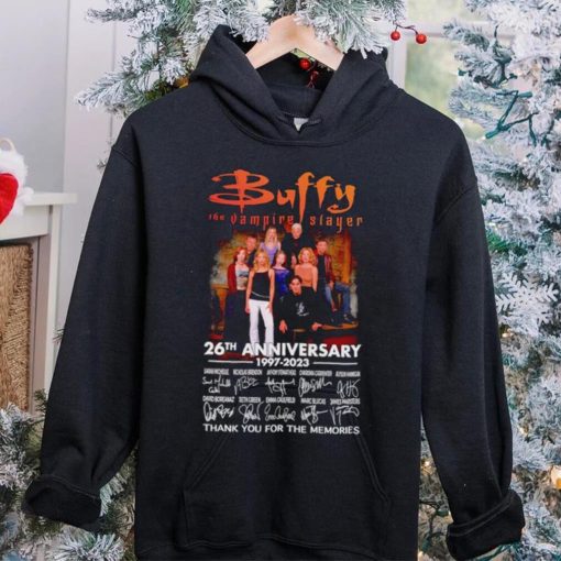 Buffy the Vampire Slayer 26th anniversary 1997 2023 thank you for the memories shirt