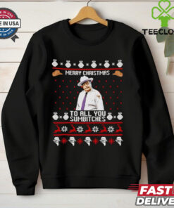 Buford T. Justice Merry Christmas to all you sumbitches Christmas shirt
