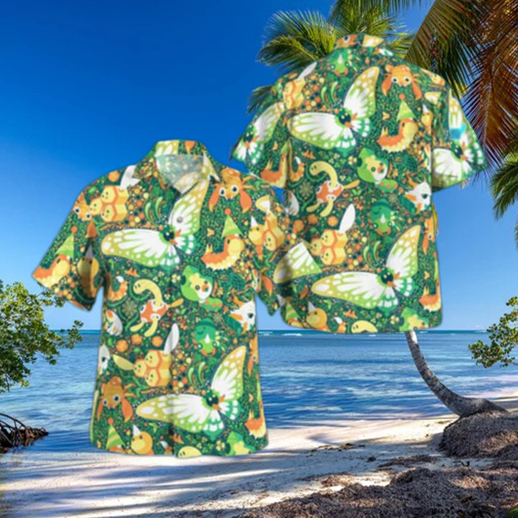 Bug Pokemon Hawaiian Shirt Gift For Beach Vacation Bug Pokemon Hawaiian Shirt Gift For Beach Vacation