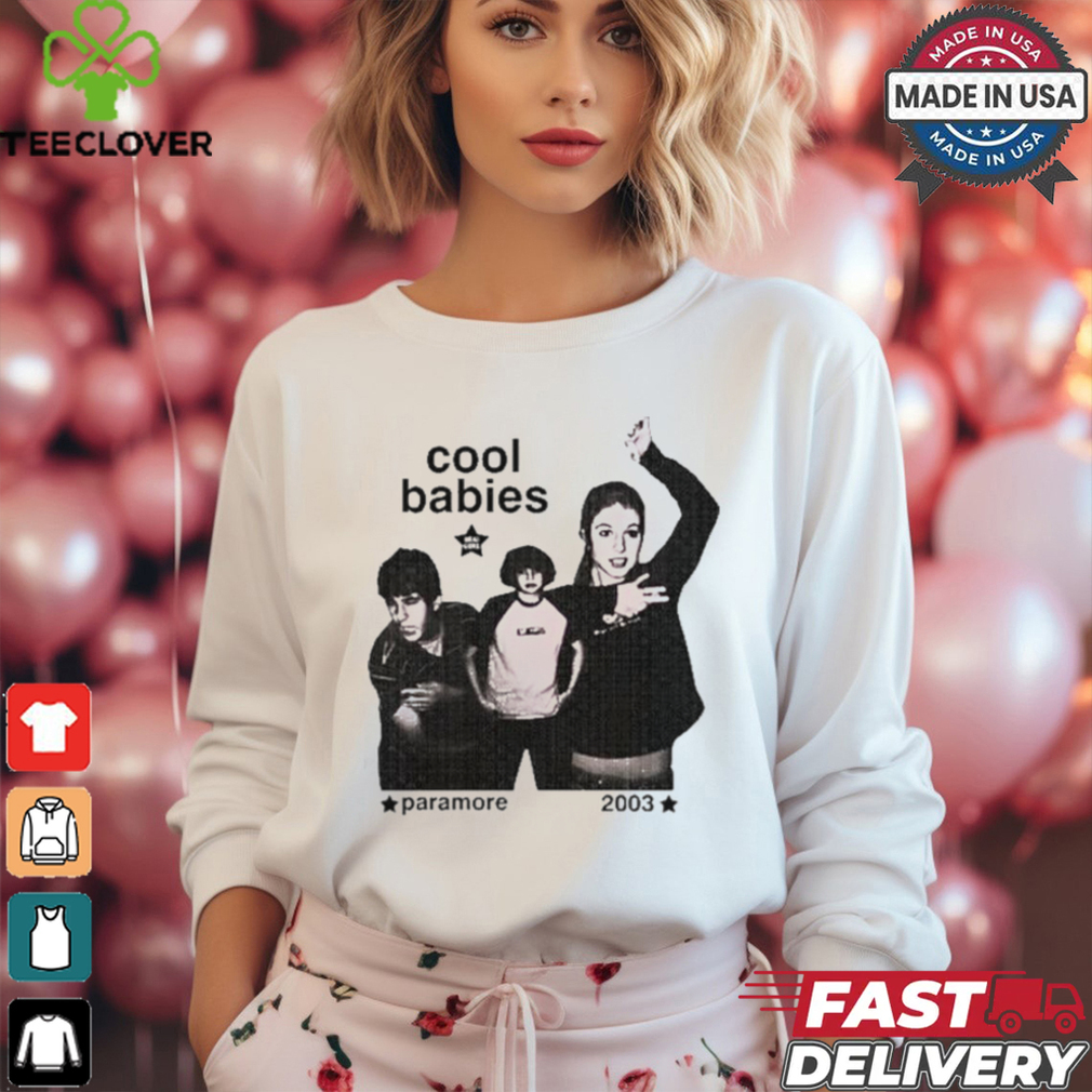 Buggirl200 cool babies paramore 2003 T shirt Buggirl200 cool babies paramore 2003 T shirt