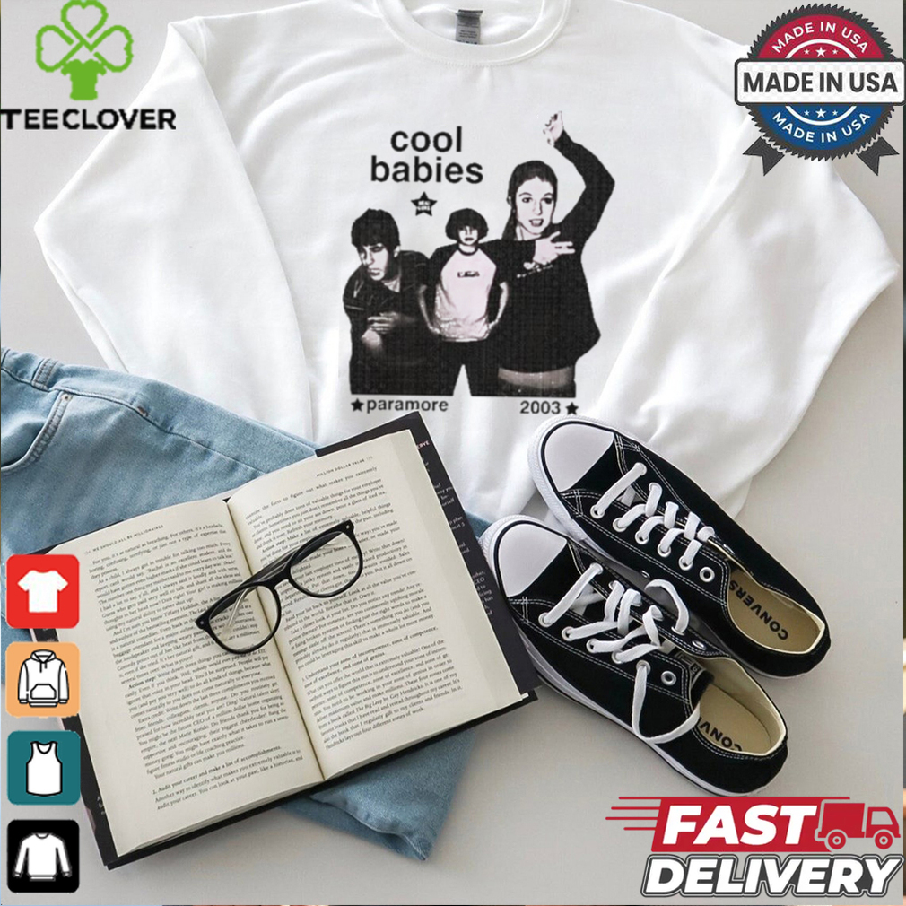 Buggirl200 cool babies paramore 2003 T shirt Buggirl200 cool babies paramore 2003 T shirt