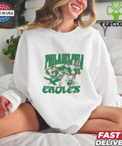 Bugs Bunny And Tasmania Devil Wile E Coyote Philadelphia Eagles Looney Tunes X Philly T shirts