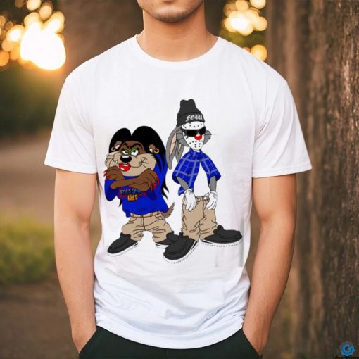 Bugs Bunny and Tasmanian Devil Looney tunes cartoon shirt