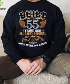 Built 55 Year Ago Birthday Squad 55th Bday Party T Shirt