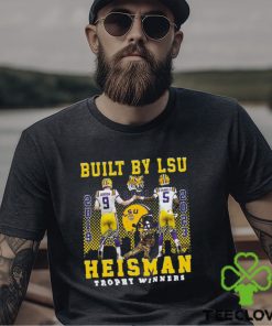 Built By Lsu Heisman Trophy Winners T Shirt