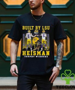 Built By Lsu Heisman Trophy Winners T Shirt