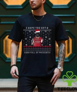 Bukayo Saka Arsenal Christmas T Shirt