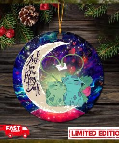 Bulbasaur Couple Pokemon Love You To The Moon Galaxy Perfect Gift For Holiday Ornament