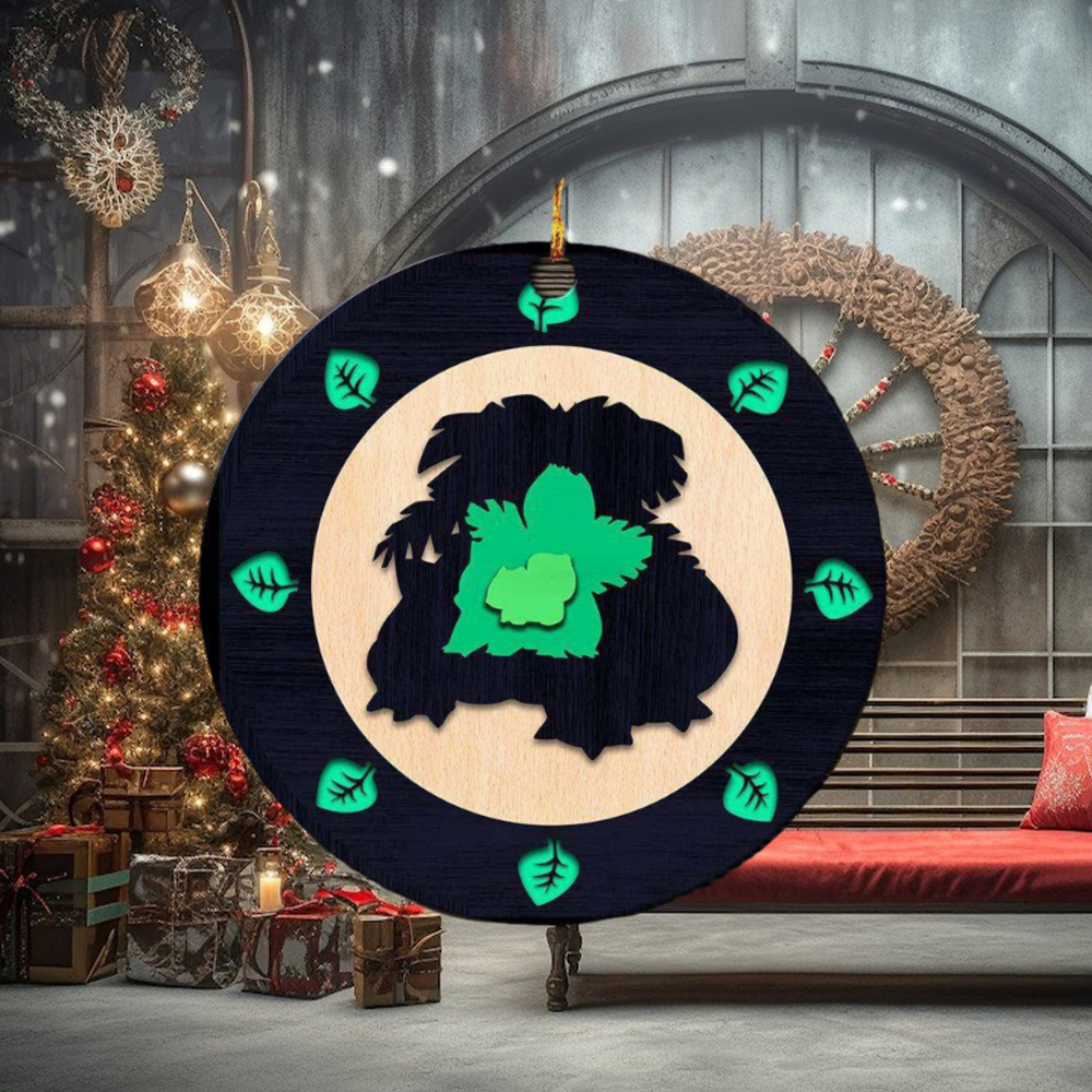 Bulbasaur Evolution Pokemon Christmas Tree Decorations Ornament Bulbasaur Evolution Pokemon Christmas Tree Decorations Ornament