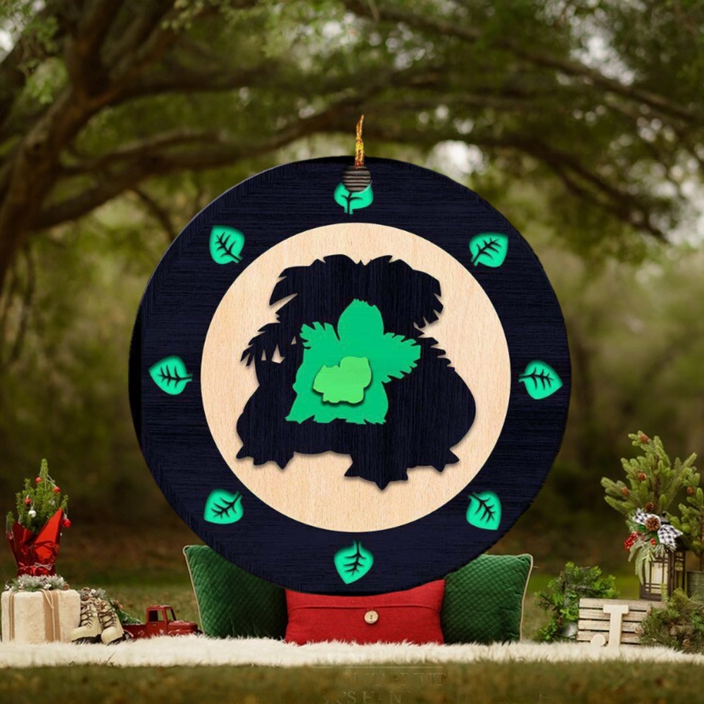 Bulbasaur Evolution Pokemon Christmas Tree Decorations Ornament Bulbasaur Evolution Pokemon Christmas Tree Decorations Ornament