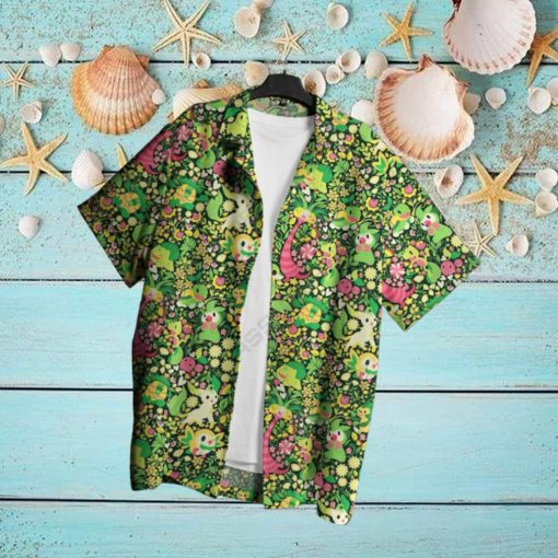 Bulbasaur Hawaiian Button Up Shirt