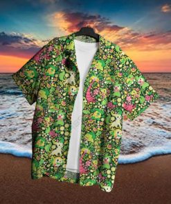 Bulbasaur Hawaiian Button Up Shirt