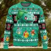Cute Blue Alien Ugly Christmas Shirt, Ohana Alien Sweater, Ugly Christmas Sweater