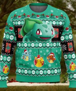 Bulbasaur Pokemon Ugly Christmas Sweater