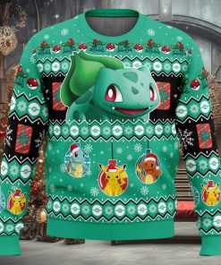 Bulbasaur Pokemon Ugly Christmas Sweater