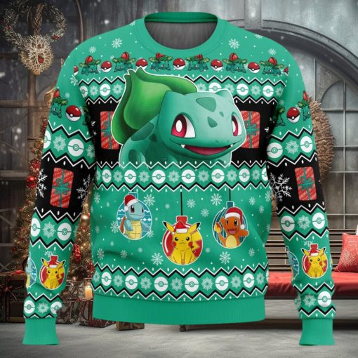 Bulbasaur Pokemon Ugly Christmas Sweater