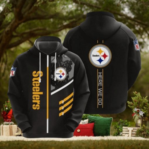 Bulk 3D Hoodies Pittsburgh Steelers Graphic Gift For Fans