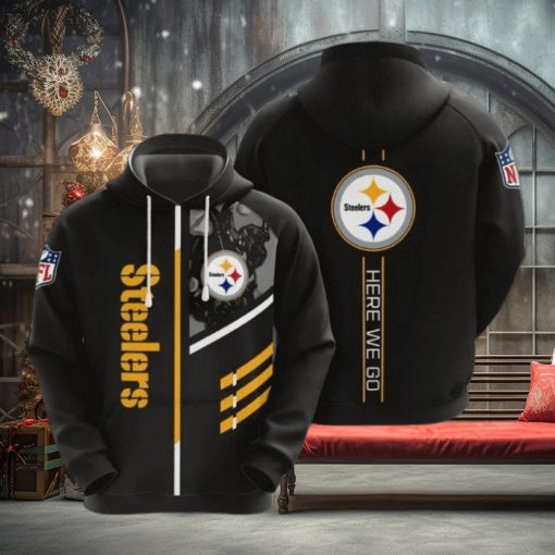 Bulk 3D Hoodies Pittsburgh Steelers Graphic Gift For Fans