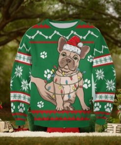 Bulldog Green Christmas Sweathoodie, sweater, longsleeve, shirt v-neck, t-shirt Christmas Ugly Sweater