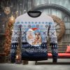 Coffee Because Murder Is Wrong Cat Ugly Christmas 3D Sweater