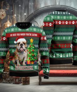 Bulldog Loves Snacks Sweater