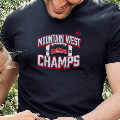 Bulldogs 2022 Mountain west conference champions hoodie, sweater, longsleeve, shirt v-neck, t-shirt