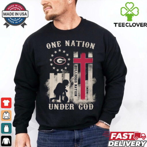 Bulldogs Nation Under God Shirt