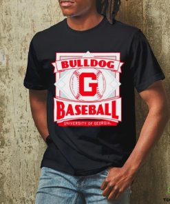 Bulldogs baseball university of Georgia retro shirt