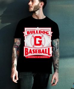 Bulldogs baseball university of Georgia retro shirt
