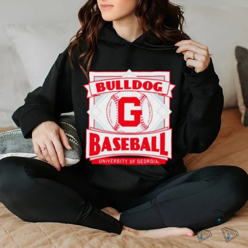 Bulldogs baseball university of Georgia retro shirt