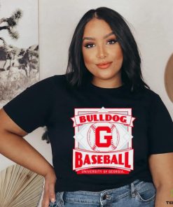 Bulldogs baseball university of Georgia retro shirt