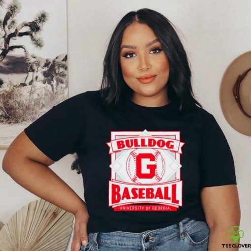 Bulldogs baseball university of Georgia retro shirt