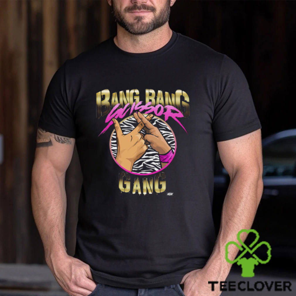 Bullet Club Gold The Acclaimed – Bang Bang Scissor Gang Illustrated Shirt Bullet Club Gold The Acclaimed – Bang Bang Scissor Gang Illustrated Shirt