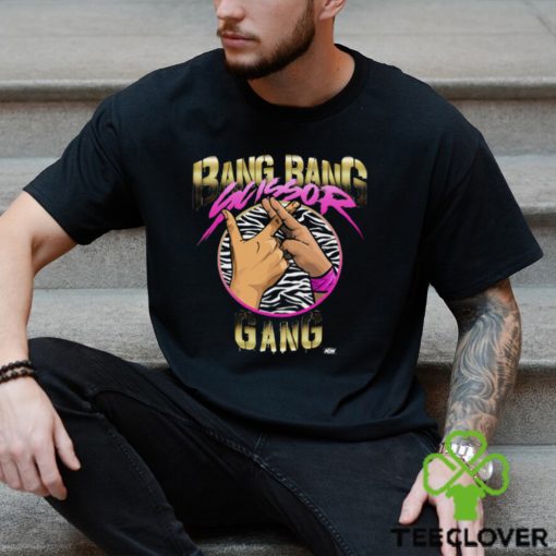 Bullet Club Gold The Acclaimed – Bang Bang Scissor Gang Illustrated Shirt