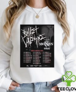Bullet for My Valentine 2023 Tour Dates Merch, Bullet for My Valentine Concert North American Shirt, Bullet for My Valentine With Mice Of Men And Vended T Shirt