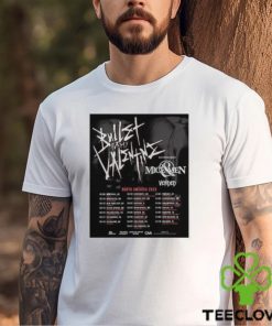 Bullet for My Valentine 2023 Tour Dates Merch, Bullet for My Valentine Concert North American Shirt, Bullet for My Valentine With Mice Of Men And Vended T Shirt