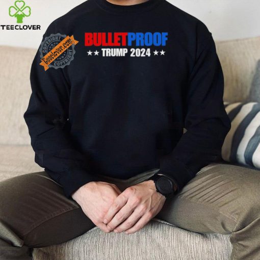 Bulletproof Trump 47 Patriotic T Shirt