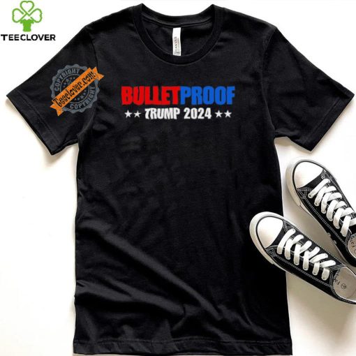 Bulletproof Trump 47 Patriotic T Shirt